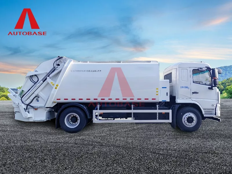 18 ton truk sampah kompresi